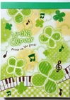 amifa Lucky Clover Memo Pad Japan 50 sheets Heisei Retro