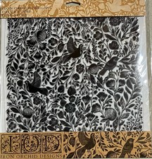 Iron Orchid Designs IOD - Folk Story Decor Stamp - One 12 X 12 sheet