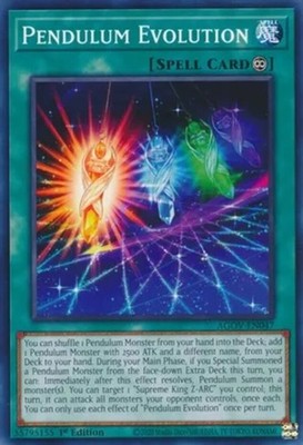 Yugioh! Pendulum Evolution - AGOV-EN047 - Common - 1st Edition Near Mint, Englis