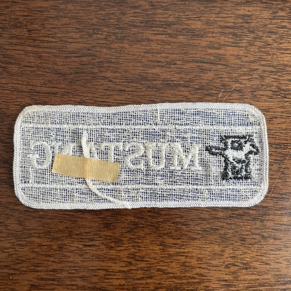 Parche vintage para coser Ford Mustang II 1974-1978 5x2" Foto 2 de 4