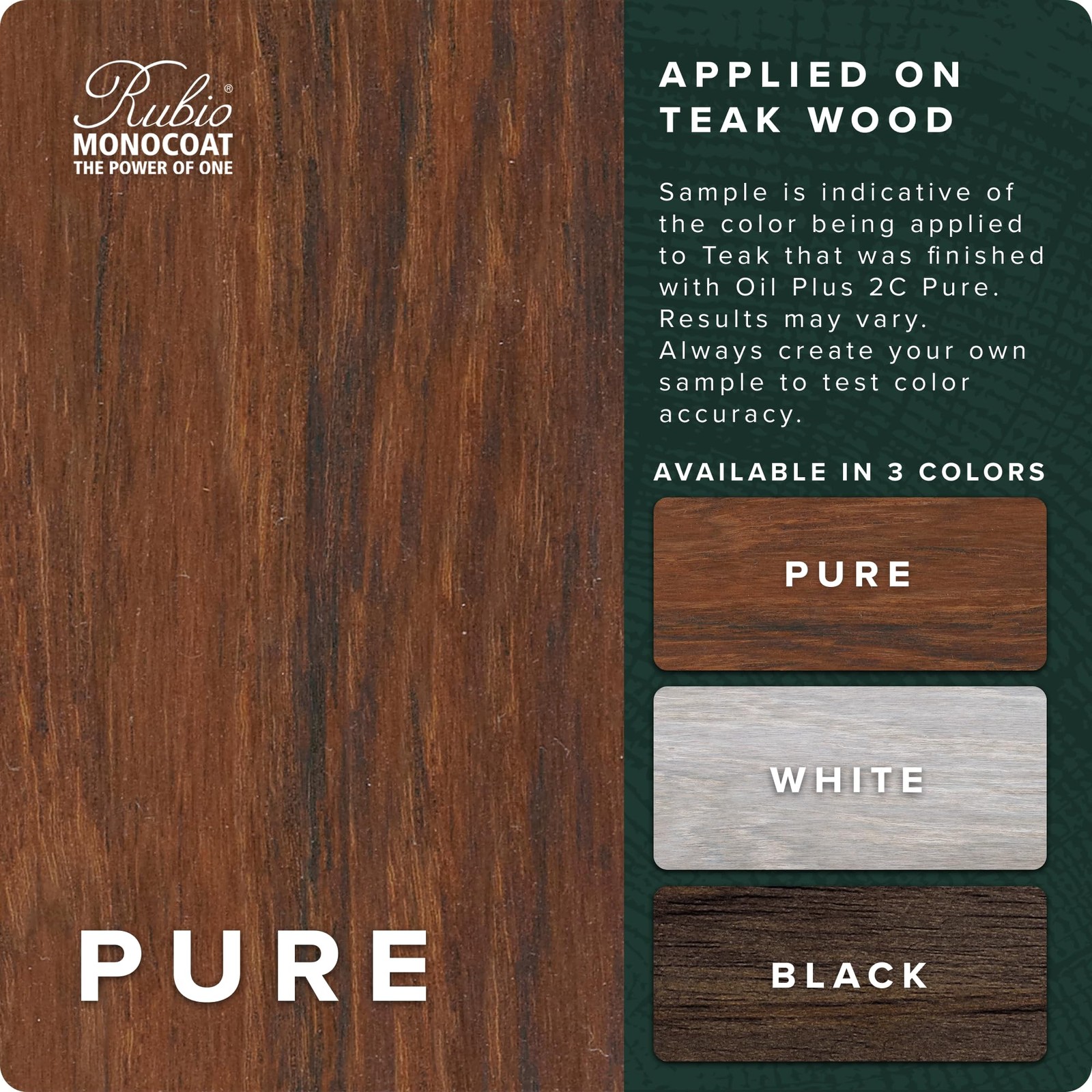 Rubio Monocoat Universal Maintenance Oil, 20ml Sample, Pure, Satin Sheen