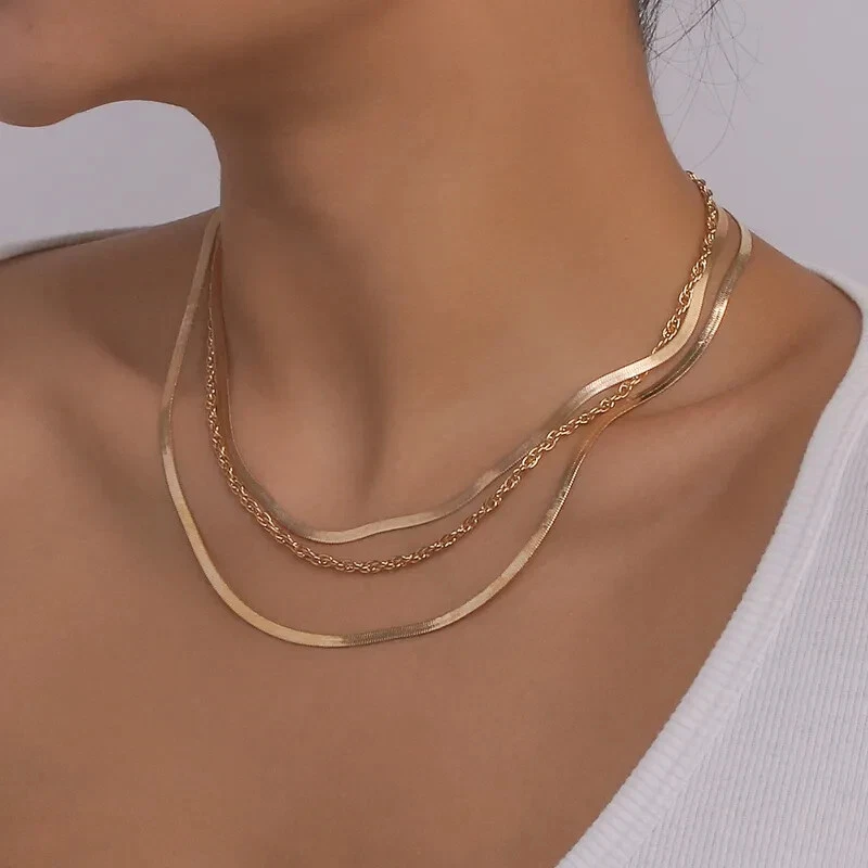 Snake bone hotsell necklace