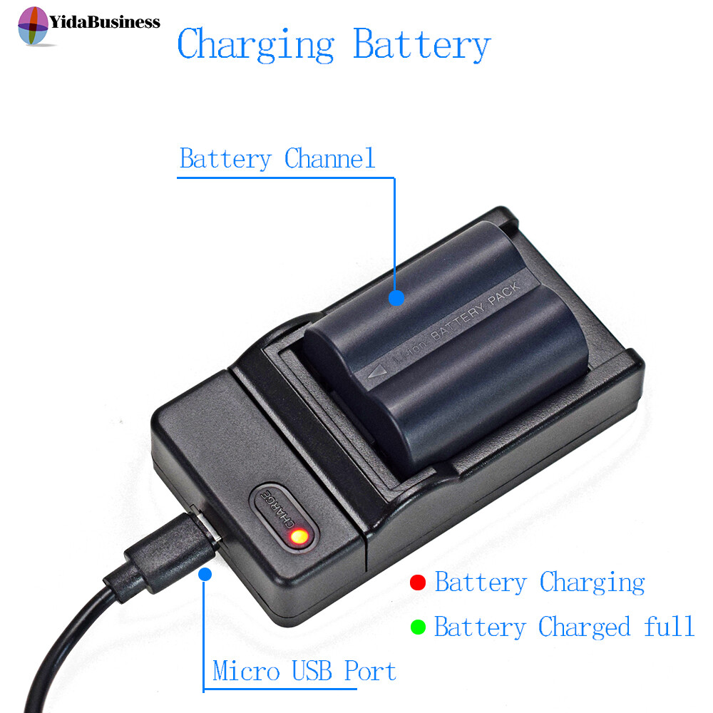 2 Batterie + Caricabatterie Per Panasonic Lumix CGA-S006 - Per DMC-FZ35, FZ38, FZ50, FZ28, FZ8