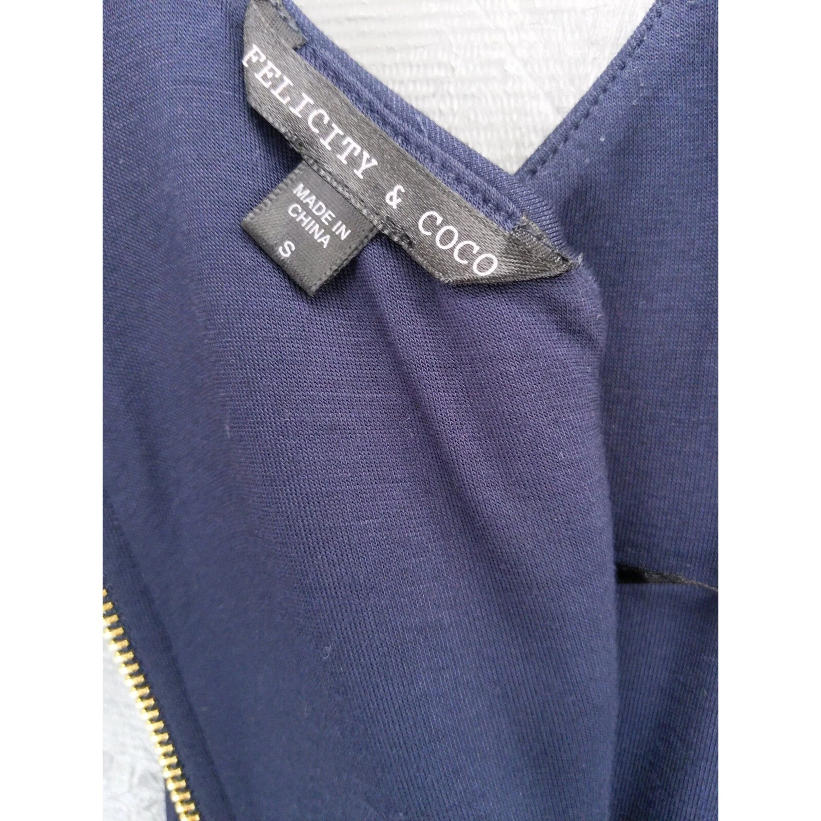 VETEMENTS Abito tubino Felicity & Coco senza maniche cerniera posteriore aderente Taglia S