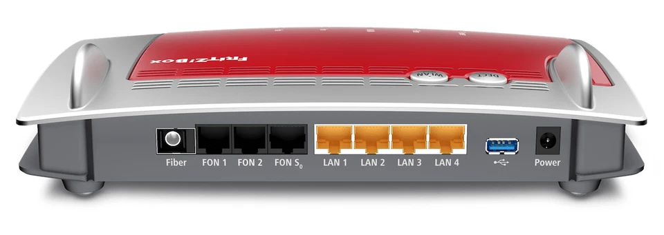 AVM Fritzbox 5490 WLAN Router für Glasfaseranschluss Fibre Router DECT Mesh - Bild 2 von 4