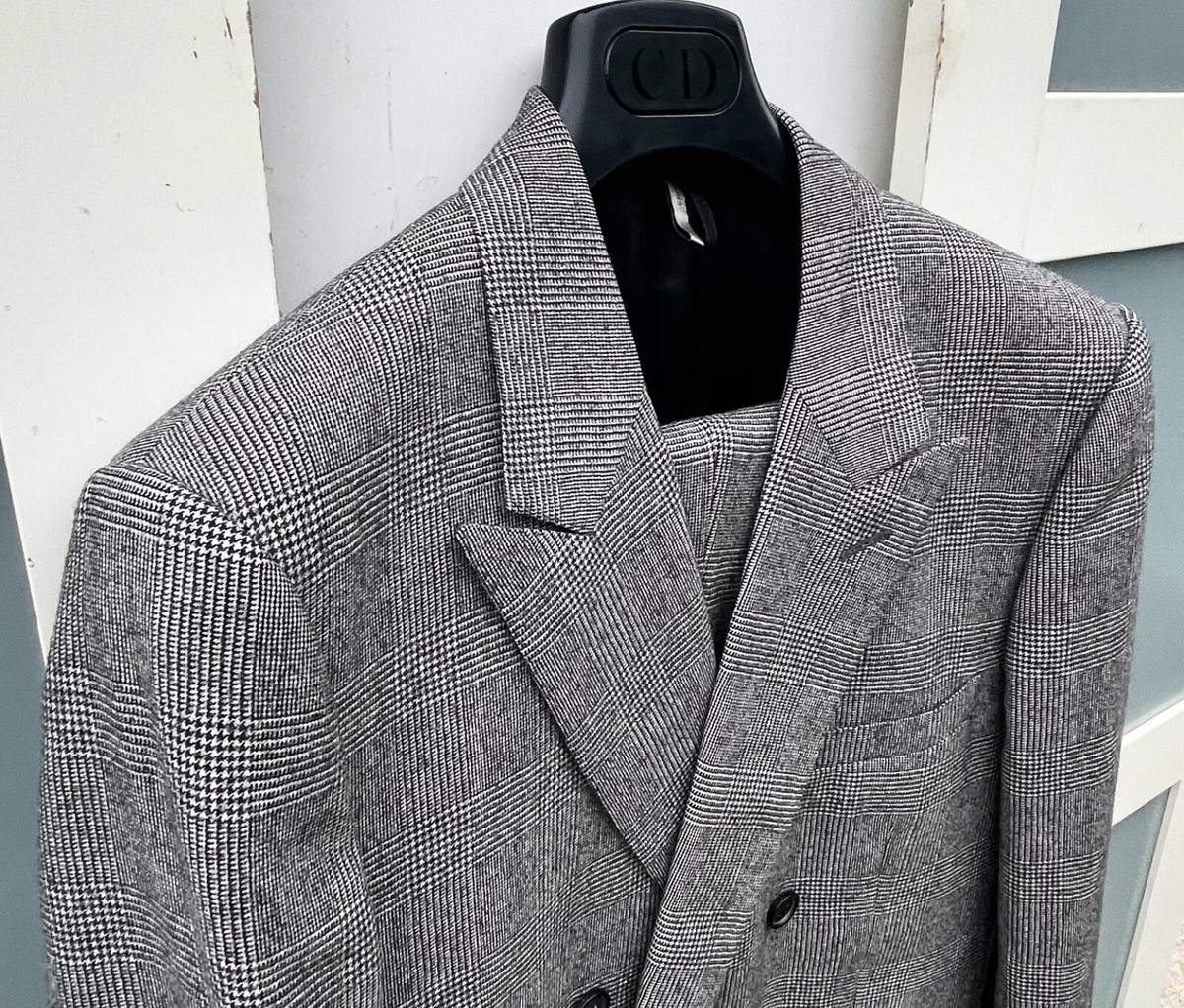 Gorgeous Dior Homme AW06 Hedi Slimane Prince of Wales Double