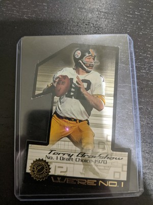 TERRY BRADSHAW 1970 NFL #1 Draft Pick Football INSERT CARD ...