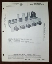 Set 341 Folder 4 Sams Photofact Rare Vintage Bigg of California George Gott