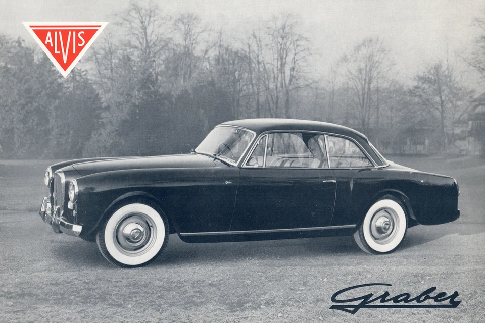 1/43 MATRIX 1957 ALVIS TC108G COUPE BY GRABER N/SPARK N/NEO N/BOS N/SMTS - Image 3 of 4