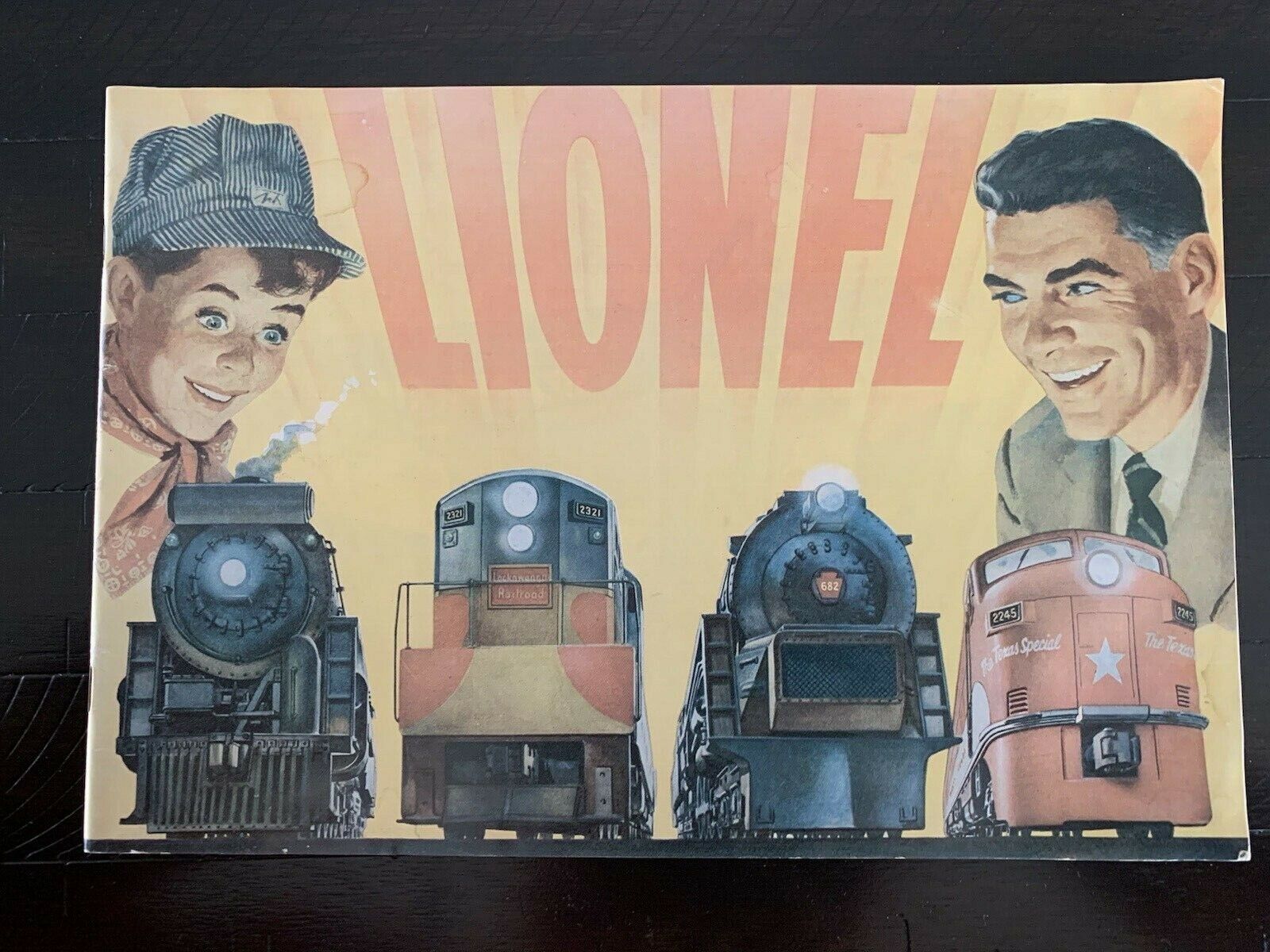 Lionel 1954 Trains and accessories catalog - vintage