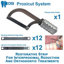 Proxicut Restorative Strip Dental Orthodontic IPR Interproximal Saw Reduction 24