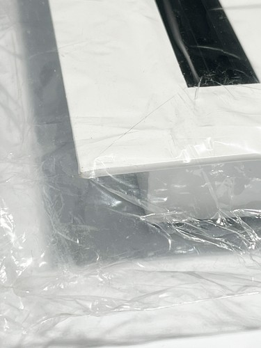 Difusor de ranura lineal estándar de ventilación de aire de aluminio blanco cubierta de ventilación de CA moderna 14x10 - Imagen 4 de 12