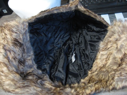 John Boy Trapper Bomber Hunting Hat - Faux Fur Headwear - Army Green - OSFM - Picture 10 of 14