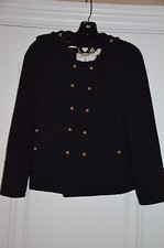 Milly Black/gold Military Jacket 4