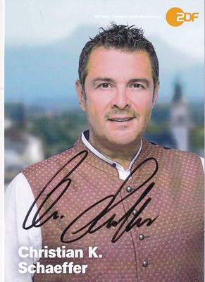 Autogramm - Christian K. Schaeffer (Die Rosenheim-Cops)