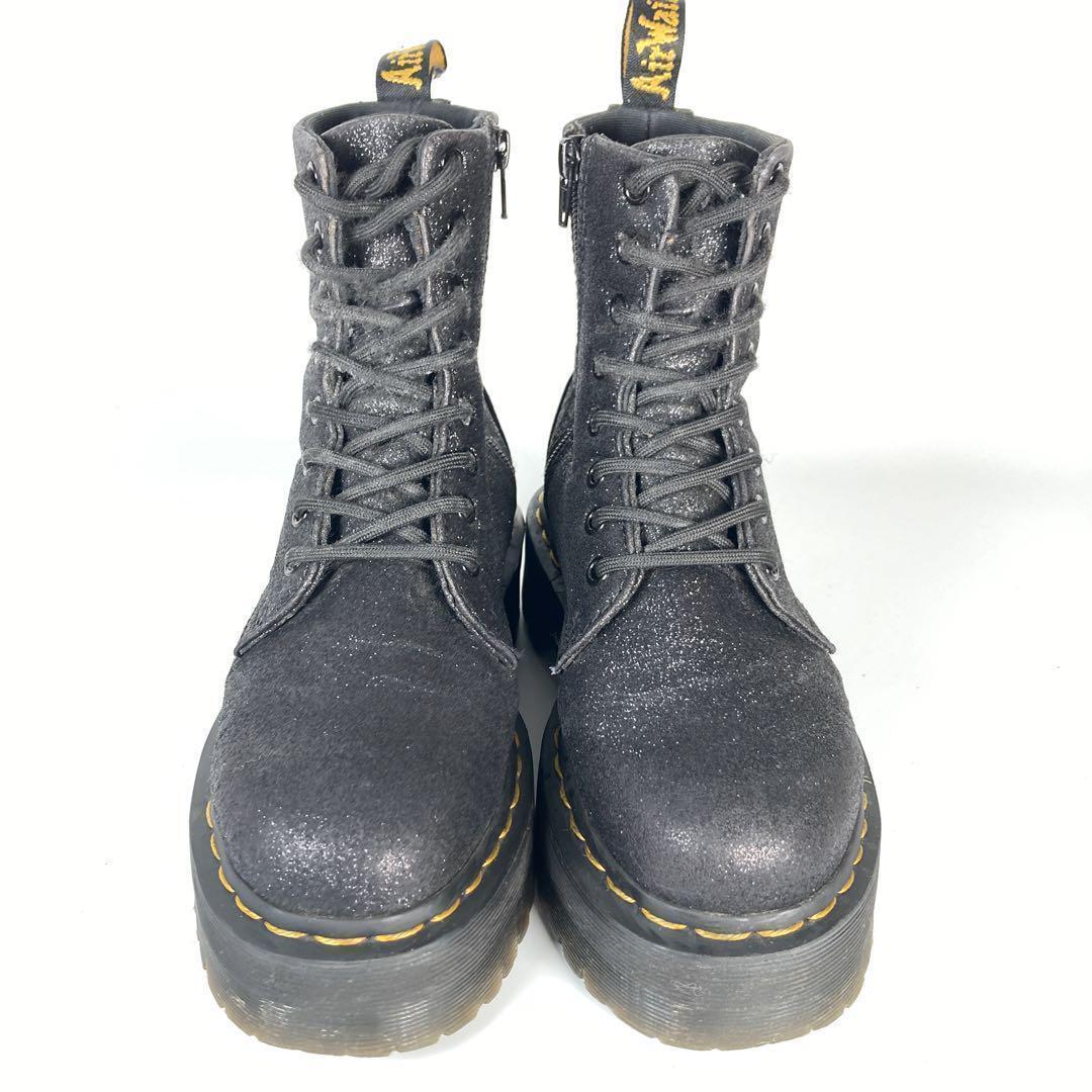 Women 6.0US Vhtf Dr. Martens Jadon Gltr Glitter Thick Sole Women 6.0US Vhtf Dr. Martens Jadon Gltr Glitter Thick Sole
