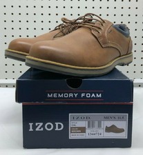 IZOD Men's Cal Memory Foam Casual Lace 