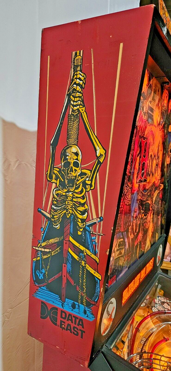 HOOK Pinball Machine - Data East 1992 - 2835 | eBay