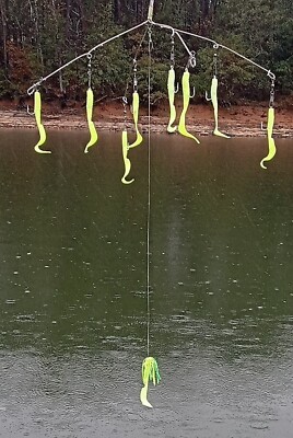 Striper ROCK fish Trolling Umbrella Rigs Ocean Yellow Sand - Main Image