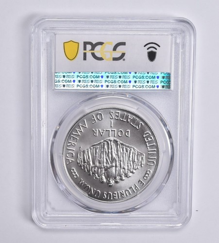 MS70 1987-P Constitution Commemorative Dollar PCGS Blue Lbl - Picture 2 of 5