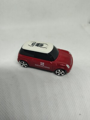 Trackable Mini Cooper Car Red Geocoin RARE