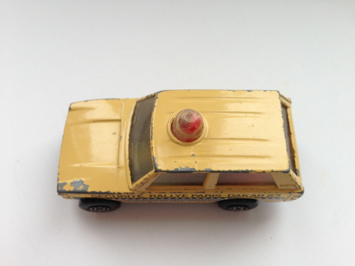 Matchbox Original Boîte MB20 Paris Dakar Rallye Sécurité