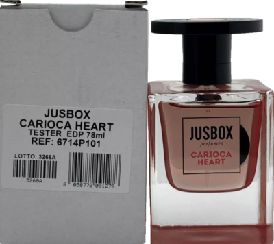 Jusbox Carioca Heart Eau De Parfum Spray Unisex 2.6 Oz / 78 ml | eBay