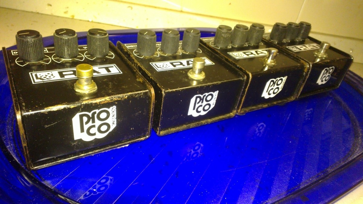 Proco RAT Fazz（1986年製） 20200112 Pro Co RAT (1986年製) - Guitar Stuff Blog
