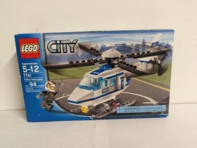 LEGO CITY: Police Helicopter (7741) 100% Complete - Used