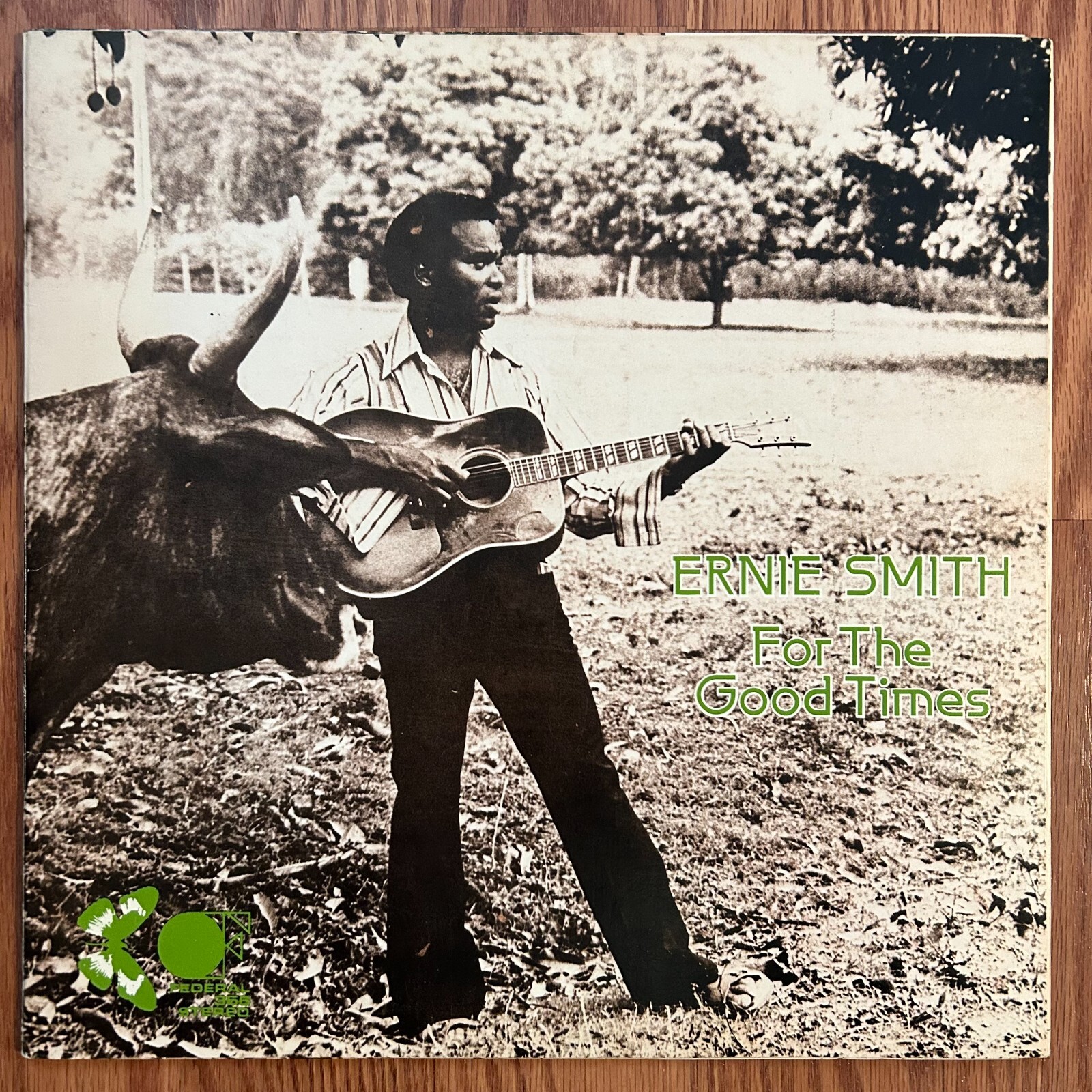 ERNIE SMITH For The Good Times LP on Federal NM JA reggae soul