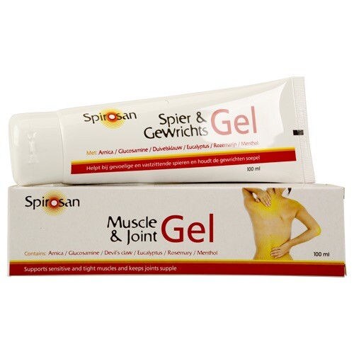Spirosan gel muscles et articulation 100ml à effet relaxant pour apaiser les zones sensibles