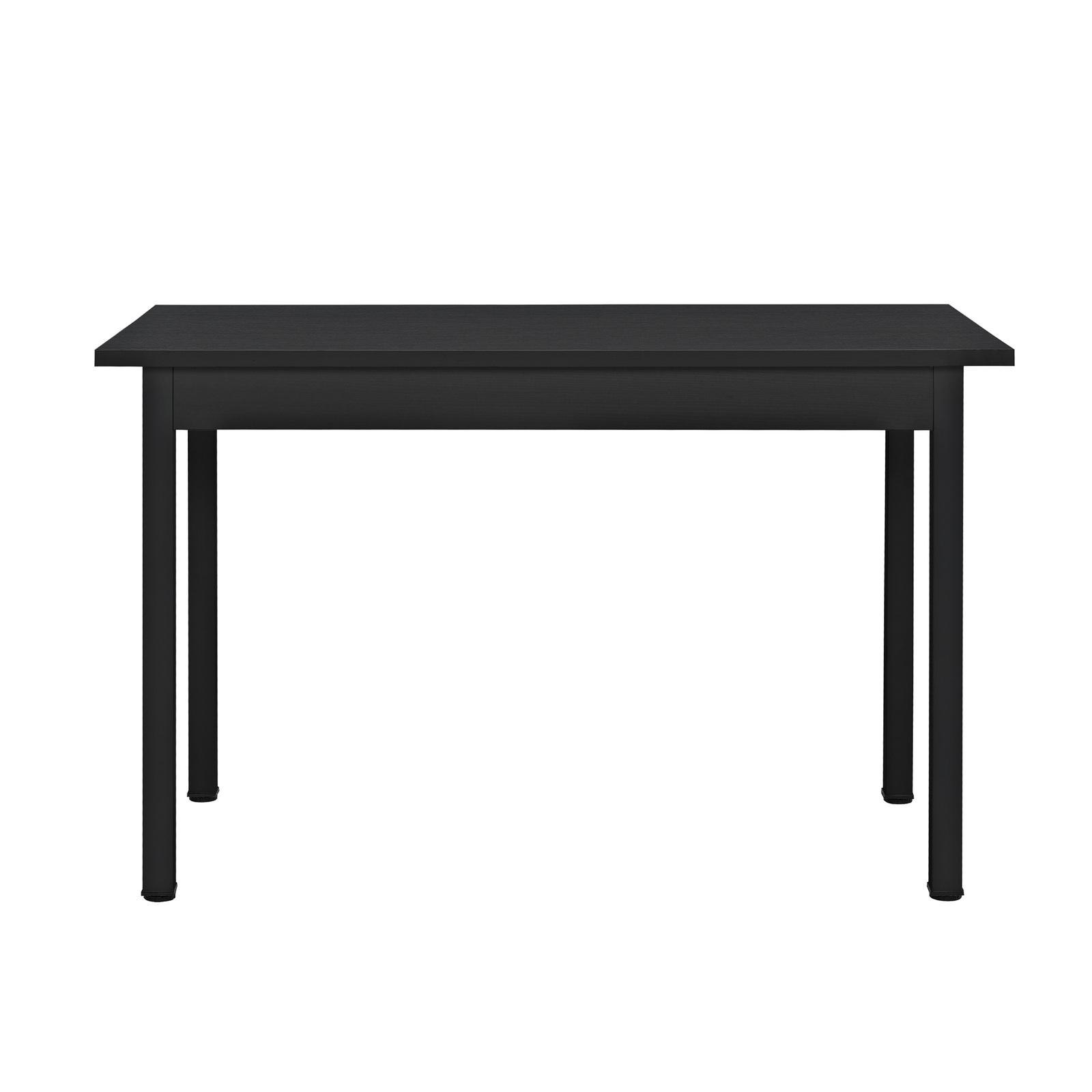 [en.casa] Esstisch mit 4 Stühlen schwarz 120x60cm Küchentisch Esszimmertisch
