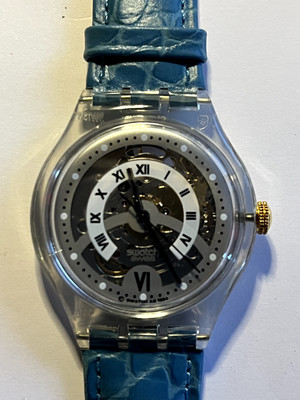 Swatch Automatik ''EISSCHOLLE'' Bj. 1995 Neu Ref.SAK118