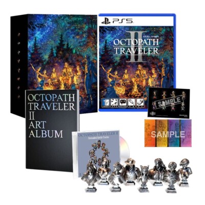 PS5 Octopath Traveler II 2 Collector's Edition [Korean Version] English Japanese
