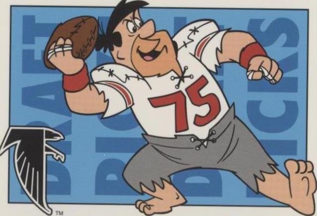 1993 CARDZ Team NFL The Flintstones Fred Flintstone #1 for sale | eBay