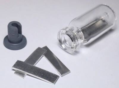 Aluminum metal strips/electrode  high purity element 13 al chemistry sample