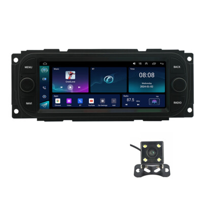 Touch Screen Car Radio Player BT SWC W/Cam Fit For Chrysler PT Cruiser 2000-2006