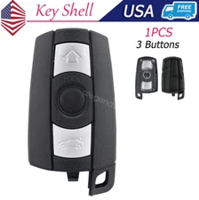 Smart Remote Key Case Shell Fob 3 Button for BMW 1 3 5 6 Series E90 E91 E92 E60