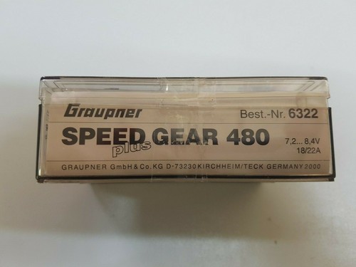 Graupner 6322 VELOCIDAD GEAR 480 7.2/8.4 V - Imagen 4 de 4
