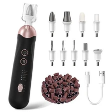 Professional Manicure Pedicure Kit Cordless Electric Nail Set Women Men Baby pet