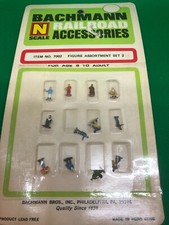 Bachmann N Scale 12 Figures choice of 7001 or 7002 FREE SHIPPING 