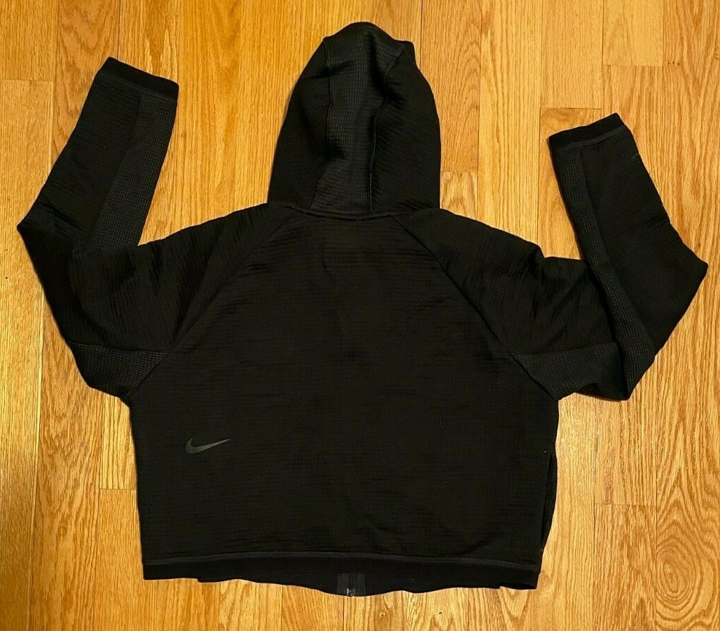 NEW NIKE TECH FLEECE JACKET BLACK STANDARD FIT CI9432-010 WOMEN SIZE MEDIUM  | eBay