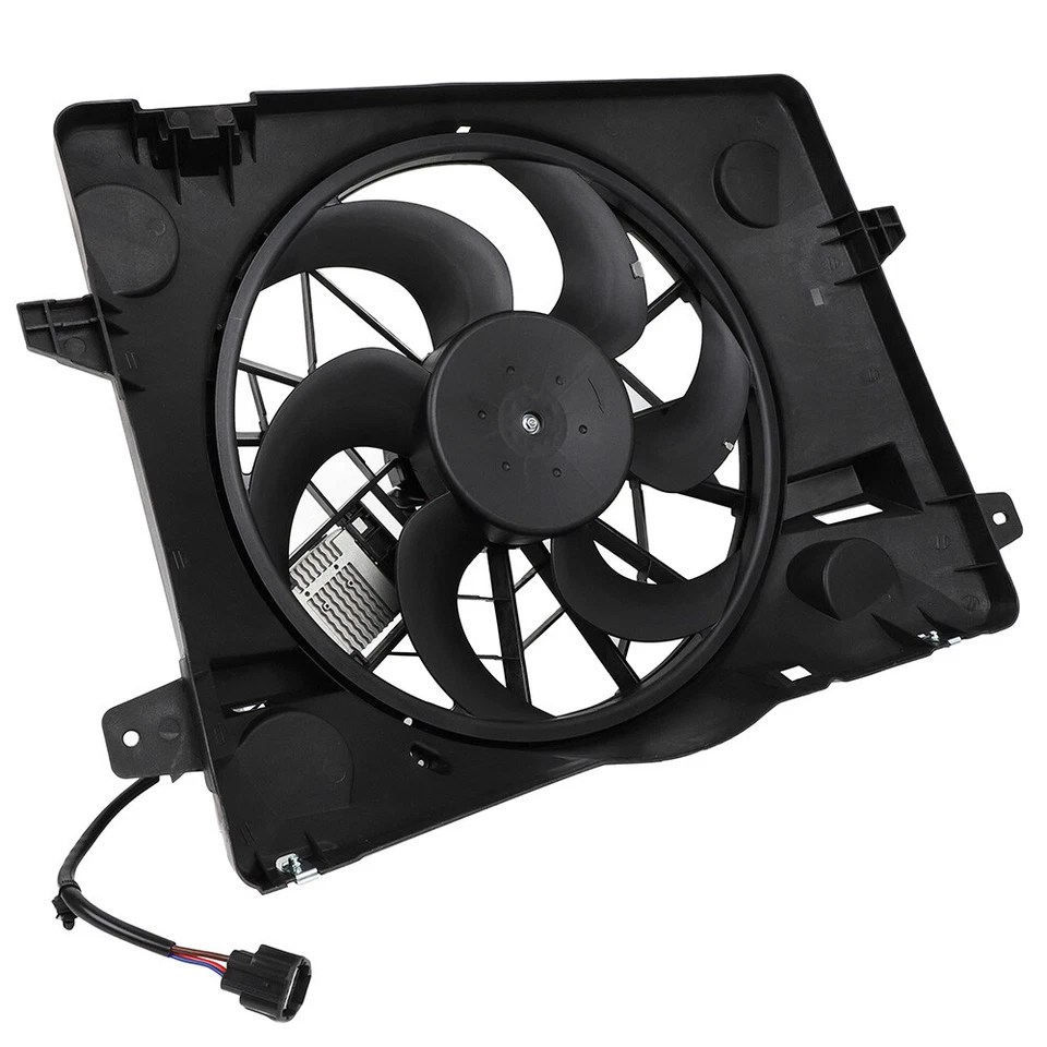 Radiator Condenser Cooling Fan Fits 2003-2005 Ford Crown Victoria 674-00813 Foto 4 de 4