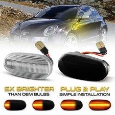 COPPIA FRECCE LATERALI PROGRESSIVE DINAMICHE A LED ALFA ROMEO MITO CANBUS