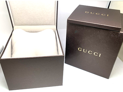 Gucci Watch Box Presentation Brown Cardboard Display Gift  display picture 1