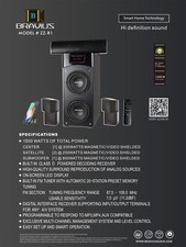 Bravius Audio ZZ-R1 Home Theater System