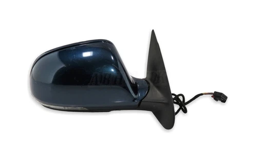 Skoda Octavia MK2 1Z Facelift /09-13 Right Side Heated Wing Mirror Met Dark Blue