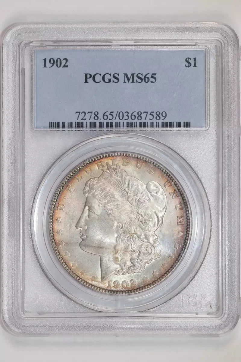 1902 Year Grade MS 65 Morgan Dollars (1878-1921) for sale | eBay