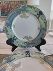New Listing2 Fitz And Floyd Green Dolphin Street Salad Plate