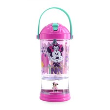 Disney Minnie Mouse Snowglobe Cup with Straw